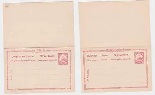 902738 Ganzsache P7 Deutsche Kolonien 10/10 Pfennig Samoa 1901
