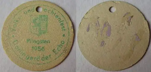 DDR Abzeichen Volks- und Trachtenfest Darlingeröder Echo Pfingsten 1956 (128407)