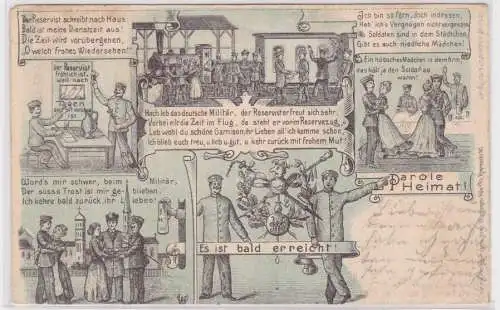 903431 Reservistika Ak Parole Heimat! 1902