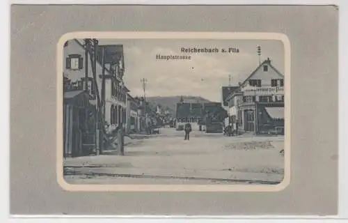 905351 Feldpost Ak Reichenbach a.Fils Hauptstrasse 1915