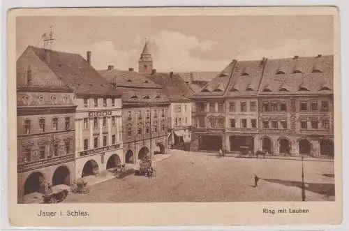903276 AK Jauer (Jawor) Ring mit Lauben 1927