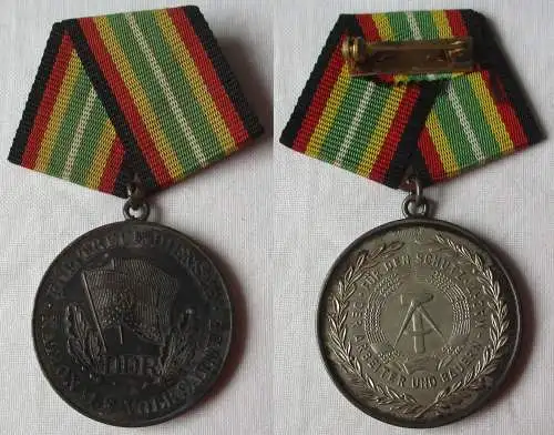 DDR Medaille für treue Dienste NVA Silber MUSTER Bartel 150 (150914)