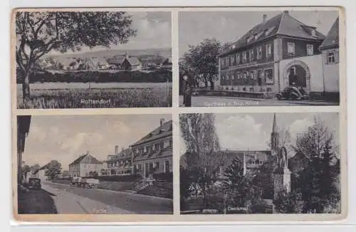 905210 Feldpost Ak Rottendorf Gasthof Bayerische Krone 1941