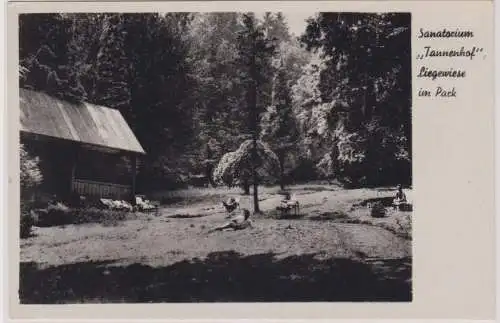 904239 Ak Friedrichroda in Thüringen "Sanatorium Tannenhof" um 1940