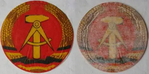 DDR Aufnäher Staatswappen Deutsche Demokratische Republik DDR (164725)
