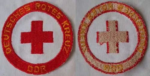 DDR Aufnäher Stoffabzeichen DRK Deutsches Rotes Kreuz (164757)