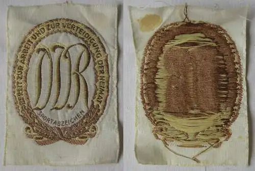 Aufnäher Sportabzeichen DDR Bereit zur Arbeit und zur Verteidigung... (164784)