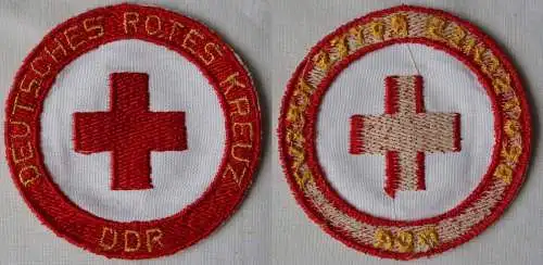 DDR Aufnäher Stoffabzeichen DRK Deutsches Rotes Kreuz (164043)