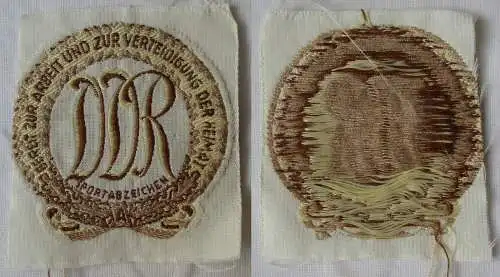 Aufnäher Sportabzeichen DDR Bereit zur Arbeit und zur Verteidigung... (164460)
