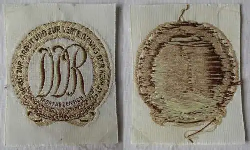 Aufnäher Sportabzeichen DDR Bereit zur Arbeit und zur Verteidigung... (163856)