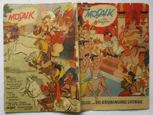 Mosaik von Hannes Hegen Digedag Nummer 16 von 1958 (118207)