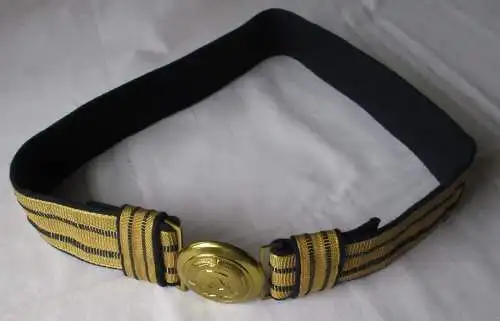 DDR NVA Feldbinde Paradekoppel Volksmarine - Admiral - Länge 91cm (104642)