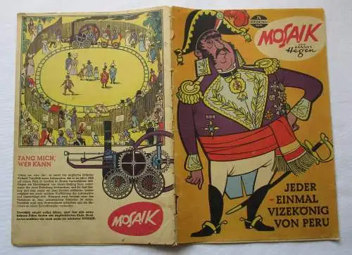 Mosaik von Hannes Hegen Digedag Nummer 74 von 1963 (118072)