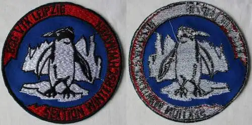 DDR Aufnäher Stoff Abzeichen BSG VTK Leipzig Sektion Winterschwimmen (164752)