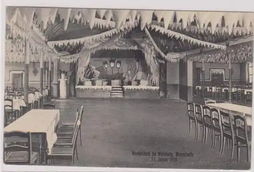 903873 Ak Meuselwitz Nordpolfest im Etablissement Weinberg 1925