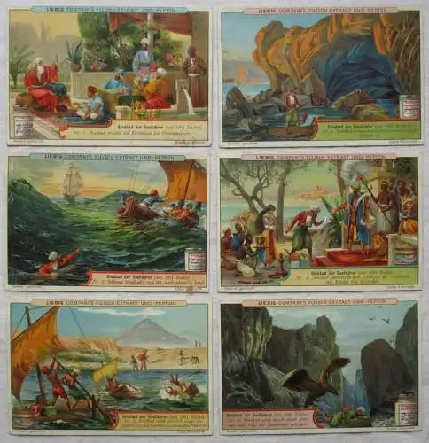 Liebigbilder Serie Nr. 473 Sindbad, der Seefahrer 1900 (4/153801)