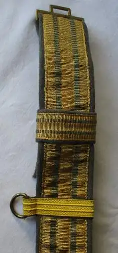 DDR NVA Feldbinde Paradekoppel Nationale Volksarmee General Länge 115cm (107867)