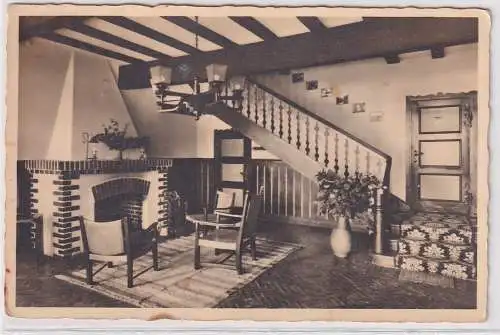 14968 Foto AK Gästehaus Masurenhof bei Treuburg (Olecko)