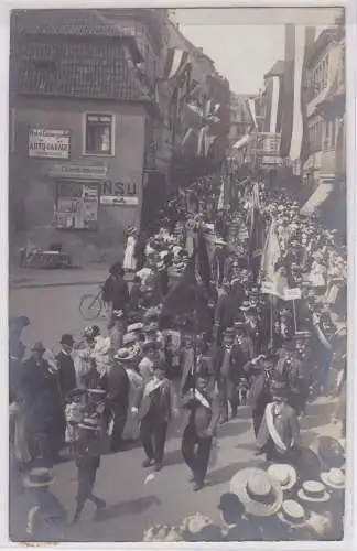 904037 Foto Ak Coburg Festumzug zum Turnfestjubiläum 1910
