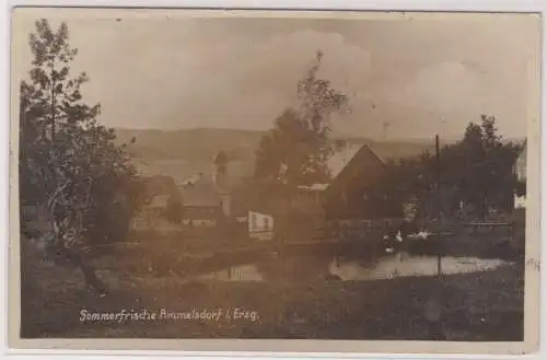 902893 Foto Ak Sommerfrische Ammelsdorf im Erzgebirge 1941