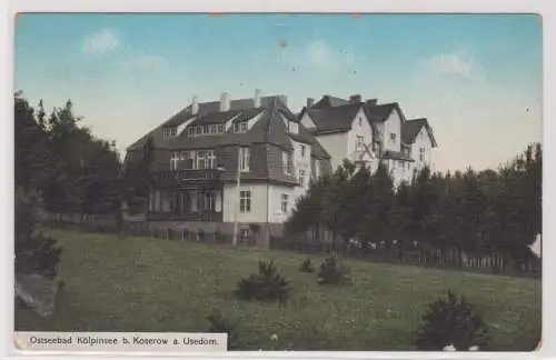 903506 Ak Ostseebad Kölpinsee bei Koserow auf Usedom 1917