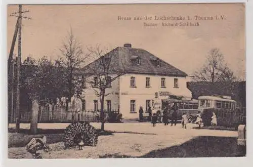 89943 Ak Gruß aus der Lochschenke bei Theuma im Vogtland 1925