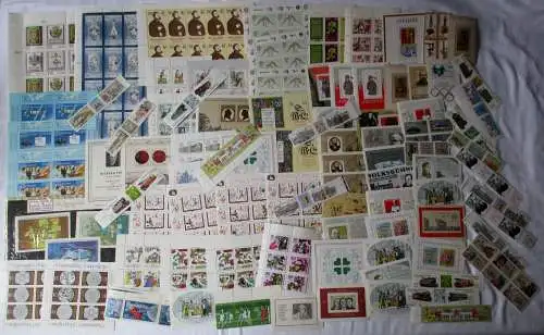 100 DDR Blöcke, Kleinbögen, Zusammendrucke postfrisch (134929)