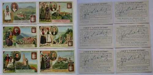 Liebigbilder Serie 909, Schwäbische Volkstrachten, 1914-1917 (4/165206)