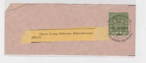 45363 Ganzsachen-Zeitungsschleife des Deutsch-Österr. Alpenverein 5 Heller