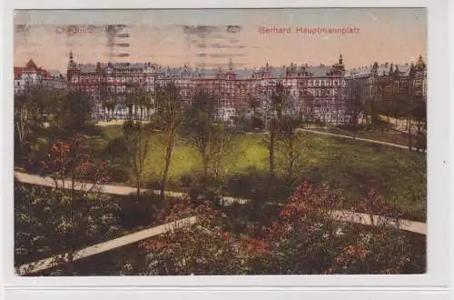 906114 Ak Chemnitz - Totalansicht vom Gerhad Hauptmannplatz 1926