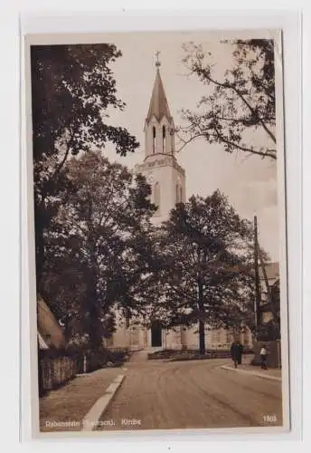 904910 Ak Rabenstein in Sachsen Kirche 1933