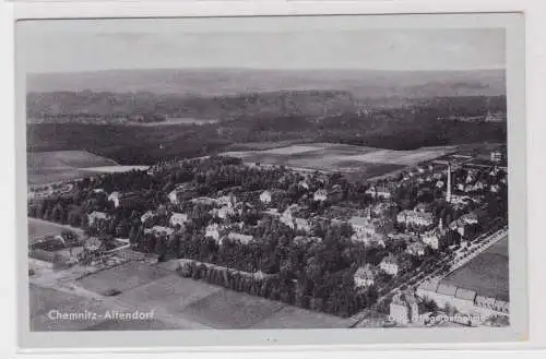 900080 Ak Chemnitz-Altendorf - Original Fliegeraufnahme