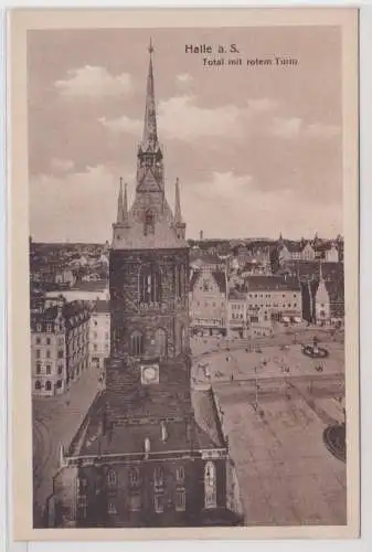 64915 AK Halle a. S. - Total mit rotem Turm
