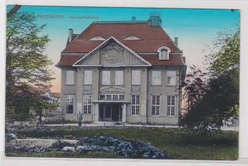 906462 AK Nordhausen - Harzquerbahnhof, Außenansicht