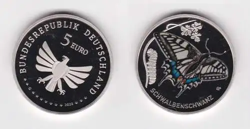 5 Euro Münze Deutschland Schwalbenschwanz 2023 A Stgl. (143055)