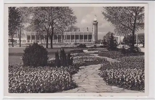 76435 Ak Essen Reichsgartenschau 1938 der große Blumenhof