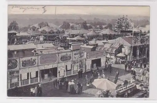 907189 Ak Eisleben Eisleber Wiese Rummelplatz um 1910