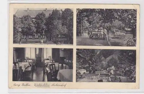 906659 Mehrbild Ak Neckendorf bei Eisleben Waldschloß von Georg Ballen 1940