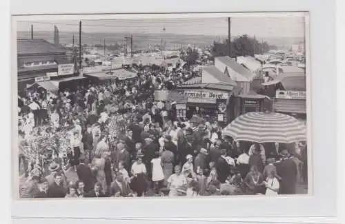 907494 Foto Ak Eisleber Wiese Rummelplatz um 1930