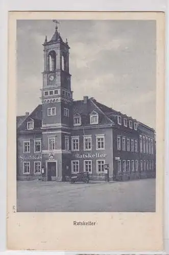 86505 AK Königsbrück - Ratskeller und Stadtkasse 1930