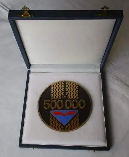 DDR Auto Plakette Omnibus Ikarus 500.000 km (163488)