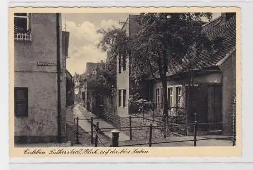 906919 Ak Eisleben-Lutherstadt - Blick auf die böse Sieben um 1930