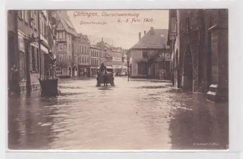 53242 Ak Göttingen Überschwemmung Gronertorstraße 4.-6.2.1909