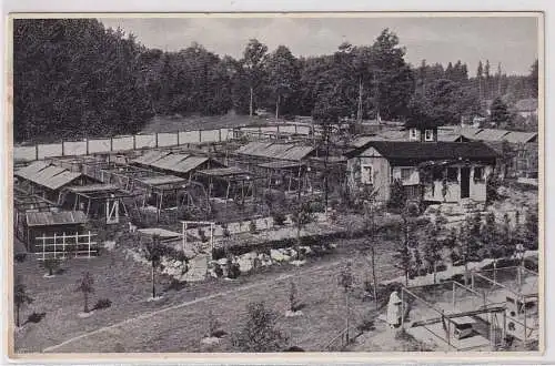 23368 Ak Pelztierfarm Saaletalsperre Isabellengrün mit dem Tierpark 1937