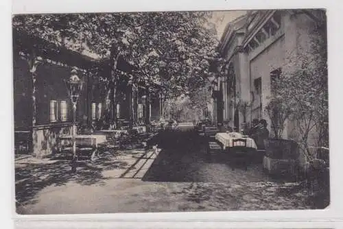 906771 Feldpost Ak Wirtschaft "Zum Stadtgraben" Eisleben, Otto Netzband 1917