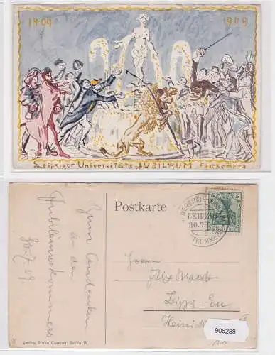 906288 Ak Leipziger Universitäts-Jubiläum Festkommers 1409-1909