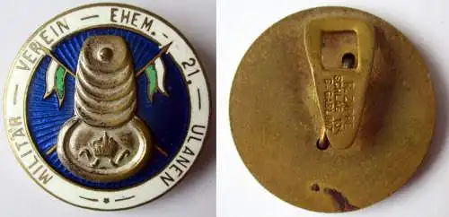 rares Abzeichen des Militär-Vereins ehemaliger 21er Ulanen Chemnitz (139697)