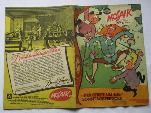 Mosaik von Hannes Hegen Digedag Nummer 59 von 1961 (134282)