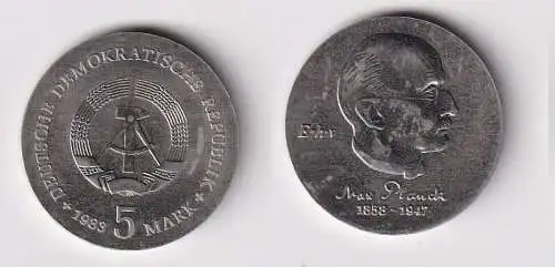 DDR Gedenk Münze 5 Mark Max Planck 1983 Stempelglanz (166921)