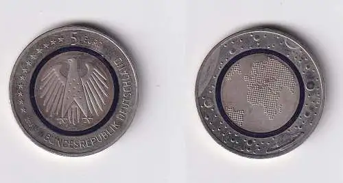 5 Euro Sammlermünze Deutschland 2016 Prägeort J Blauer Planet Erde (151302)